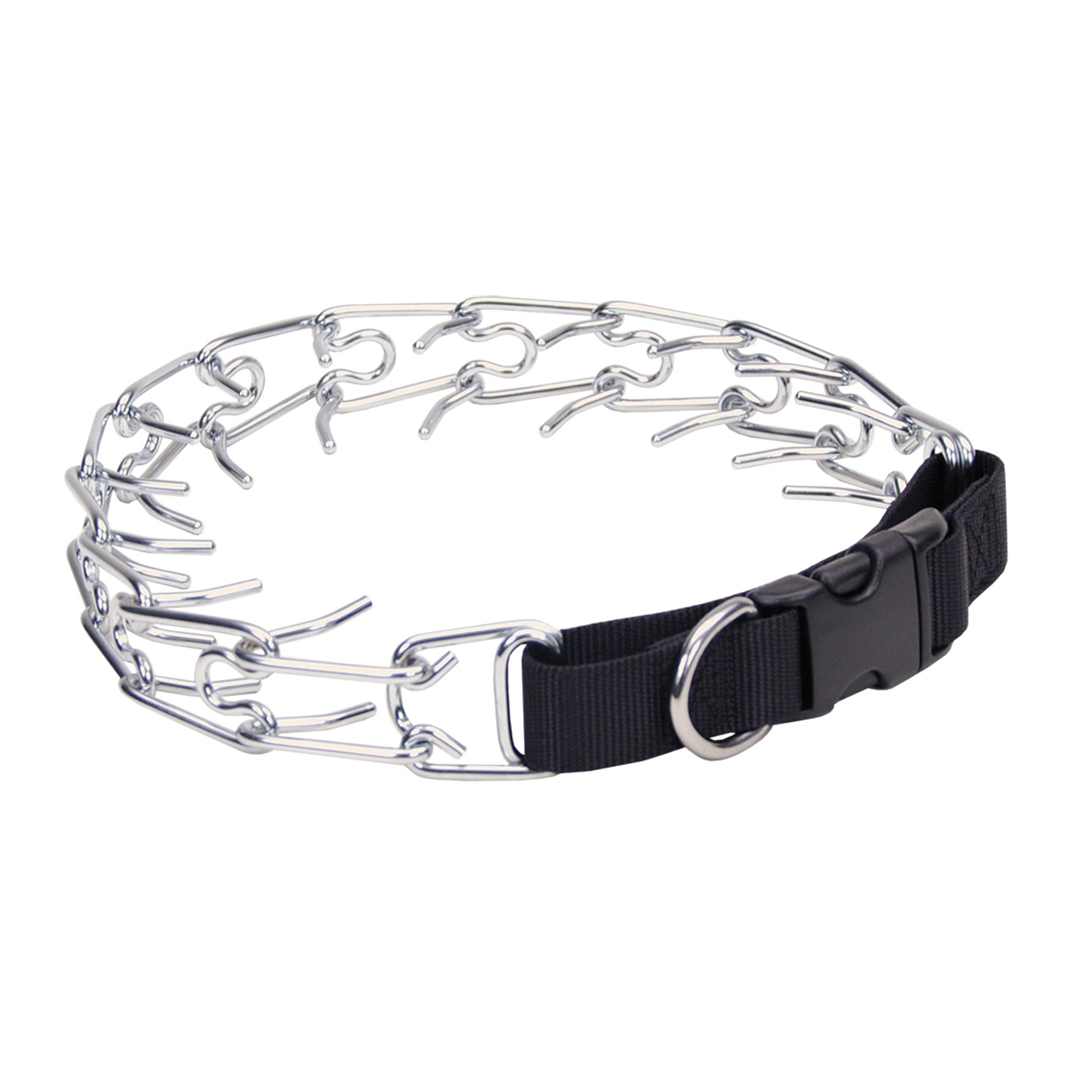 Titan Easy-On Prong Dog Training Collar with Buckle 20"