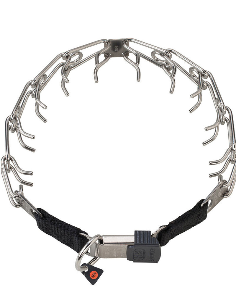 Herm Sprenger Herm. Sprenger Ultra-Plus Dog Prong Training Collar with ClicLock, Stainless Steel, 3.20 mm x 18"