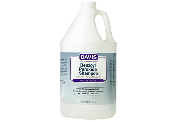 Davis Benzoyl Peroxide Shampoo 1 Gallon