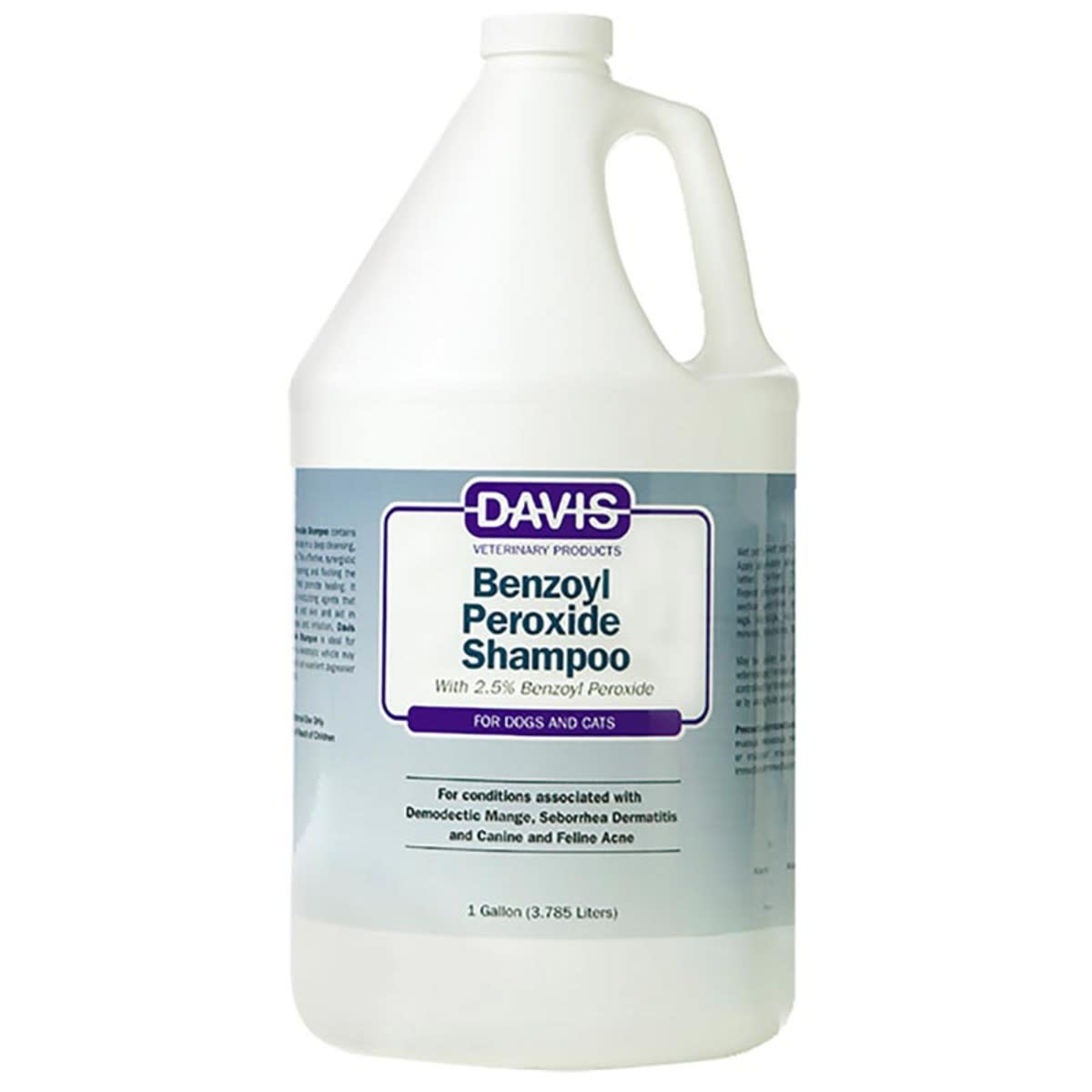 Davis Benzoyl Peroxide Shampoo 1 Gallon