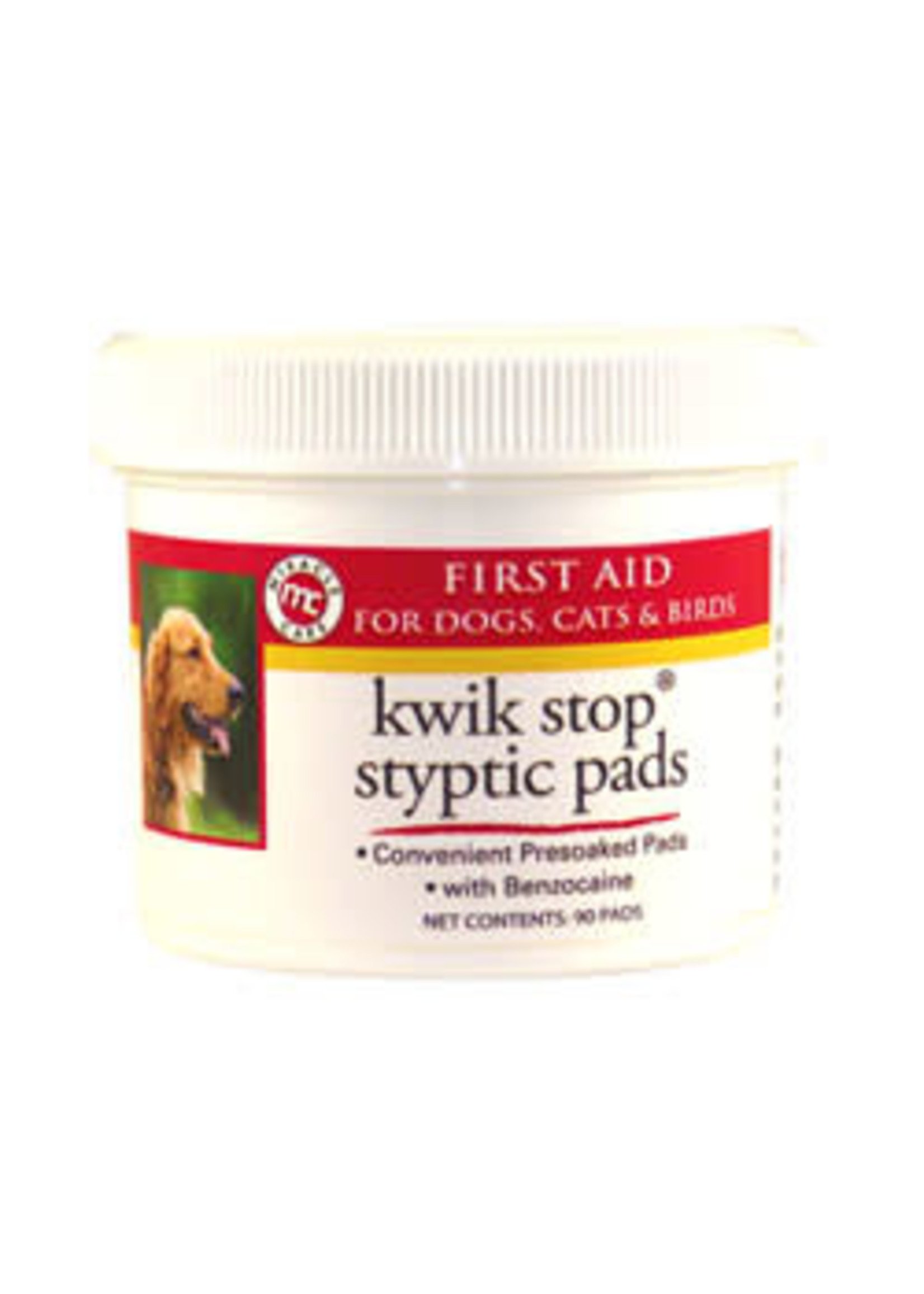 Miracle Corp Products Miracle Care First Aid Kwik Stop Syptic Pads