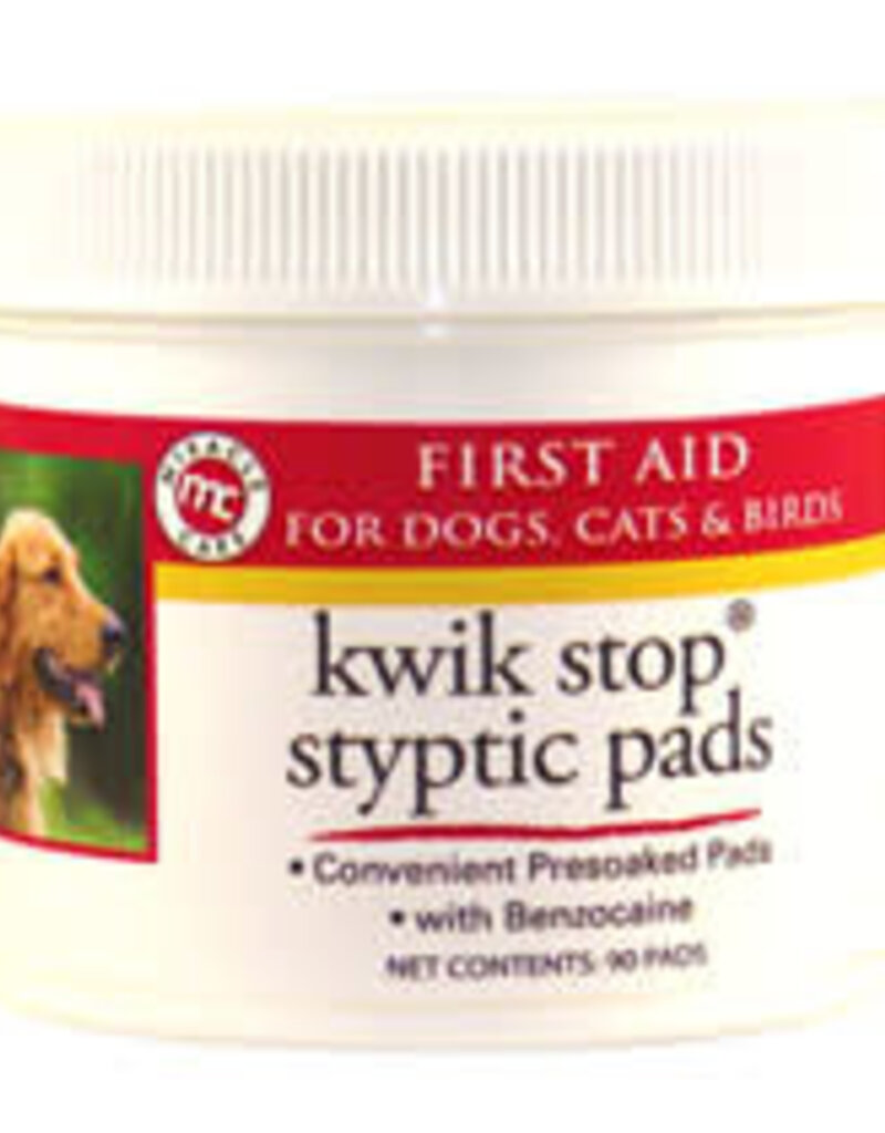 Miracle Corp Products Miracle Care First Aid Kwik Stop Syptic Pads