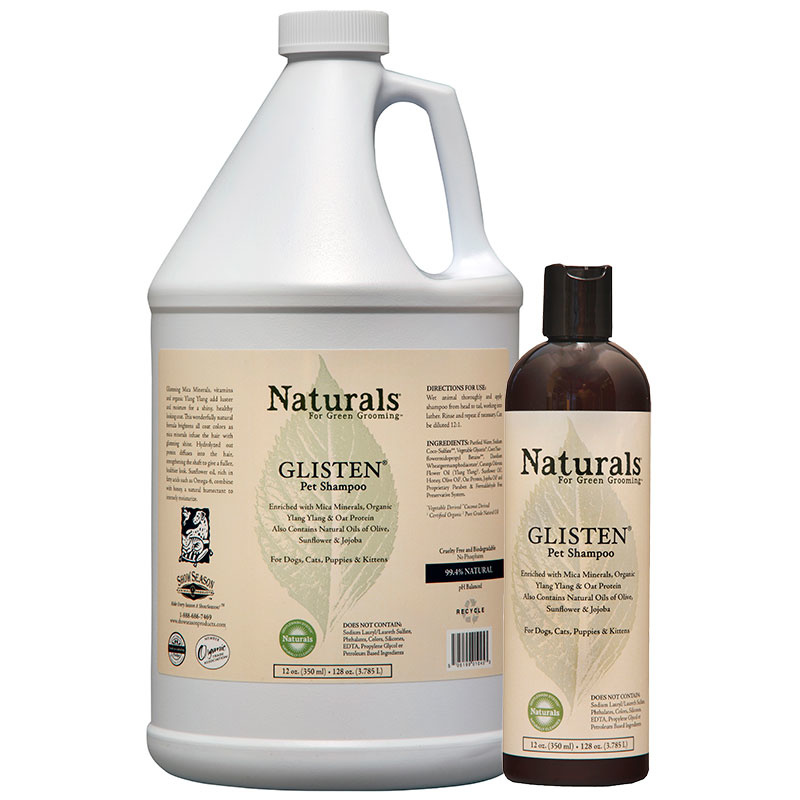ShowSeason Naturals Glisten Pet Shampoo  1 Gallon