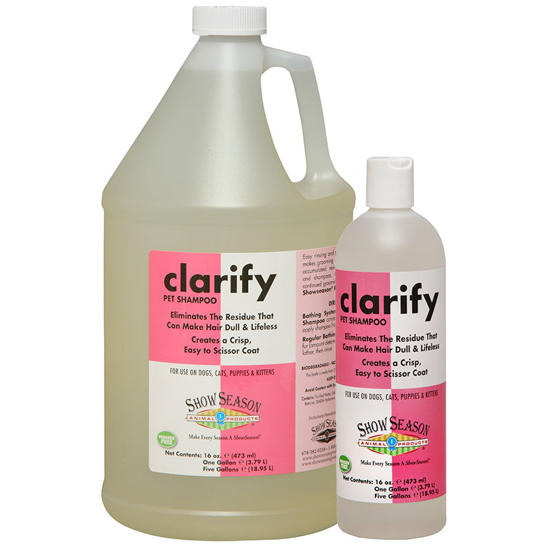 ShowSeason Clarify Pet Shampoo 1 Gallon