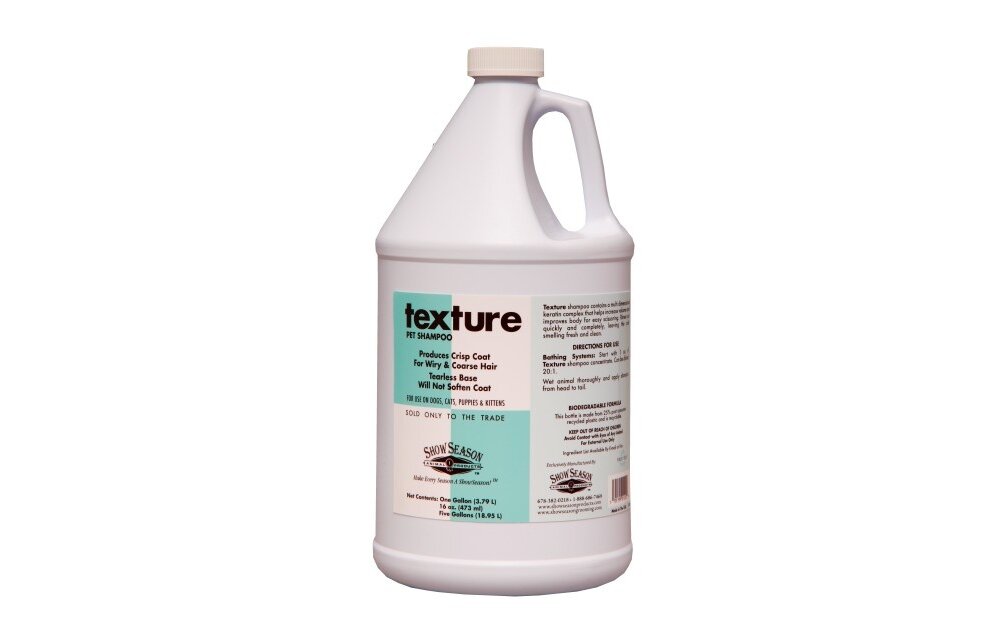 ShowSeason Texture Pet Shampoo 1 Gallon