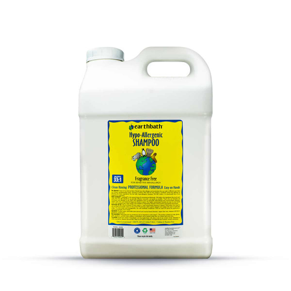 Earthbath Hypo-Allergenic Shampoo Fragrance free 2.5 Gallon