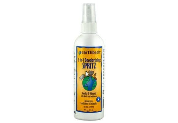 Earthbath 3 in 1 Deodorizing Spritz Vanilla & Almond 8fl oz