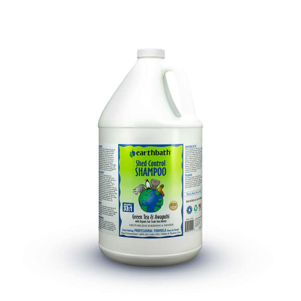 Earthbath Shed Control Green Tea & Awapuhi Shampoo Gallon