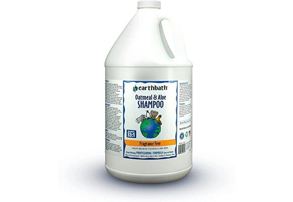 Earthbath Oatmeal & Aloe Shampoo Fragrance free 1 Gallon