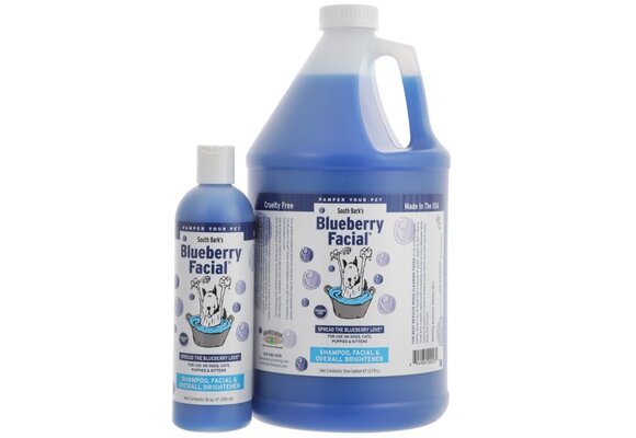 ShowSeason South Bark's Blueberry Facial & Overral Brightener Shampoo 1 Gallon