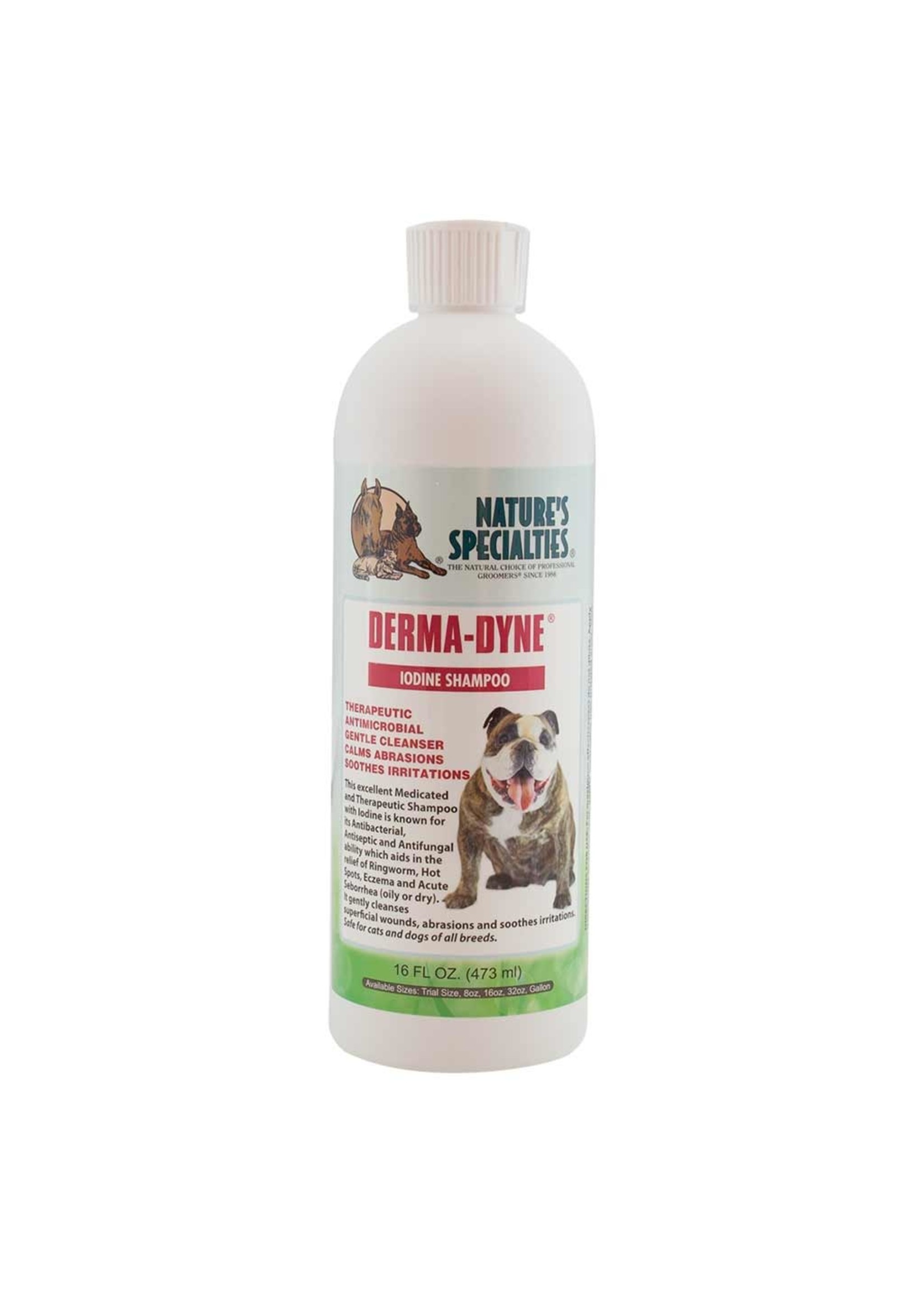 Nature's Specialties Nature's Specialties Derma- Dyne Iodine Shampoo 16fl oz