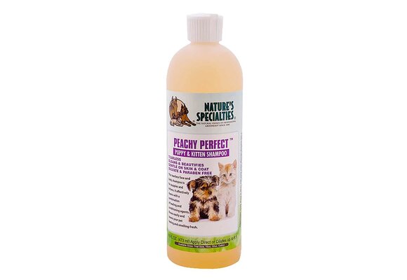 Nature's Specialties Peachy Perfect Puppy & Kitten Shampoo 16fl oz