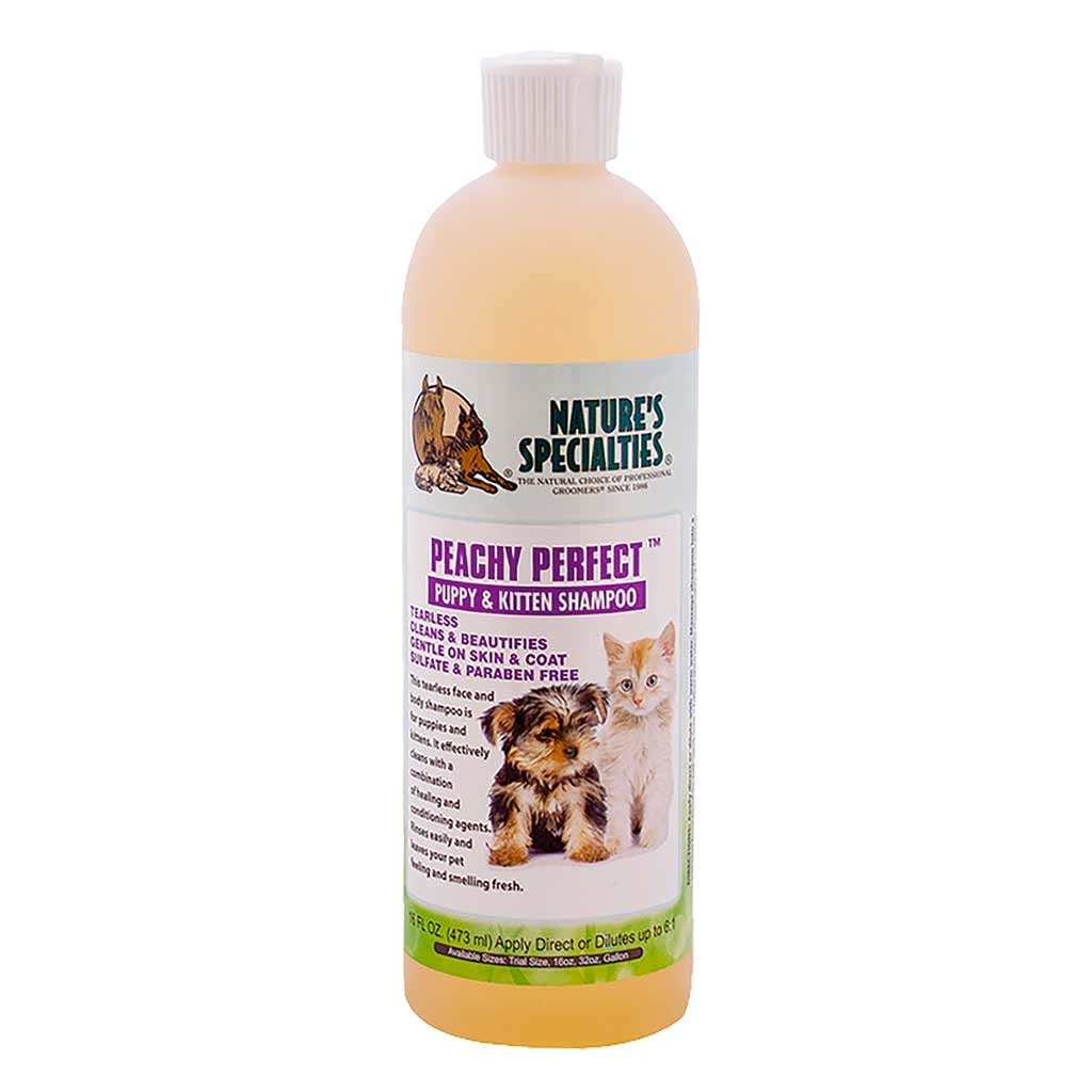 Nature's Specialties Peachy Perfect Puppy & Kitten Shampoo 16fl oz