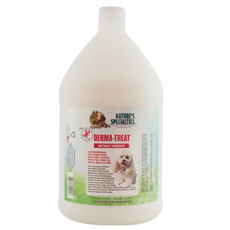 Nature's Specialties Derma-Treat Anti-Microbial Medicated Shampoo 1 Gallon