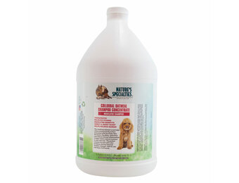Nature's Specialties Colloidal Oatmeal Medicated Dog Shampoo 1 Gallon