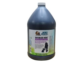 Nature’s Specialties Vanta Black Night Dark Coat Shampoo 1 Gallon