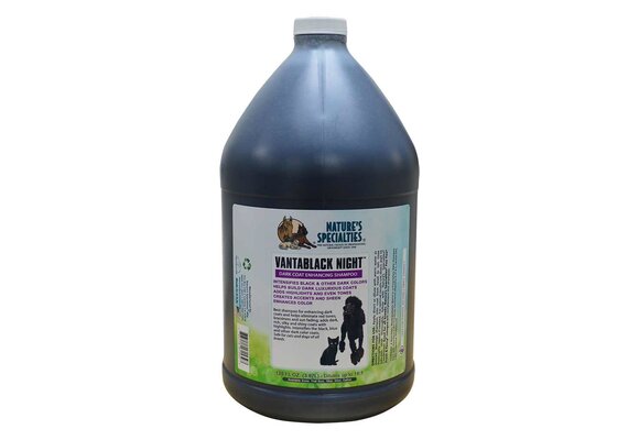 Nature’s Specialties Vanta Black Night Dark Coat Shampoo 1 Gallon