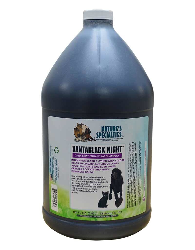 Nature's Specialties Nature’s Specialties Vanta Black Night Dark Coat Shampoo 1 Gallon