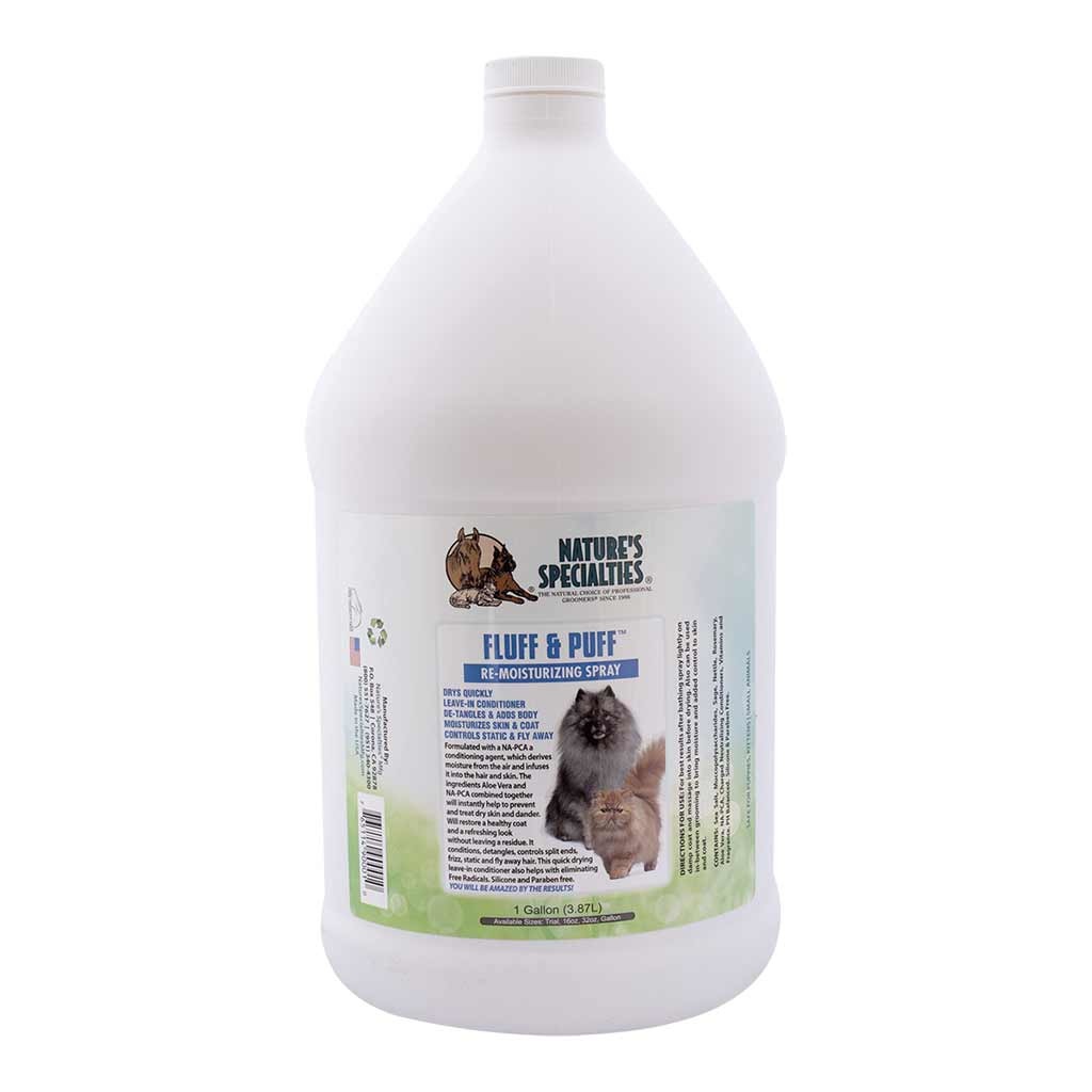 Nature's Specialties Fluff & Puff Re-Moisturizing Spray 1 Gallon
