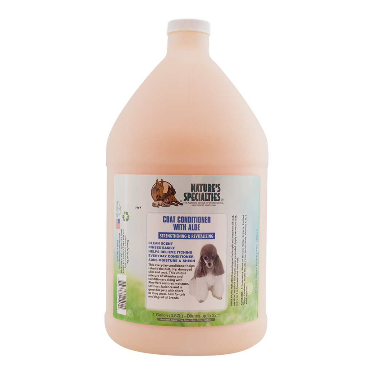 Nature's Specialties Coat Conditioner with Aloe 1 Gallon