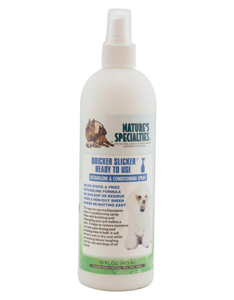 Nature's Specialties Nature's Specialties  Quicker Slicker Concentrate Detangler Conditioning Spray  16fl oz