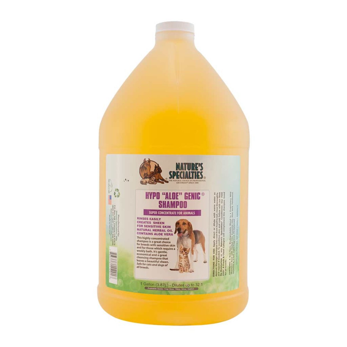 Nature's Specialties Hypo Aloe Genic Gentle Herbal Shampoo 1 Gallon