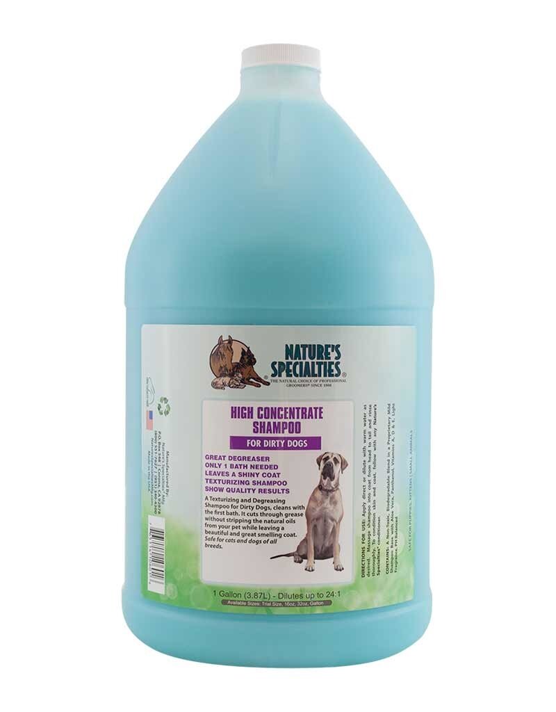 Nature's Specialties Nature's Specialties Dirty Dogs High Concentrate Shampoo Gallon