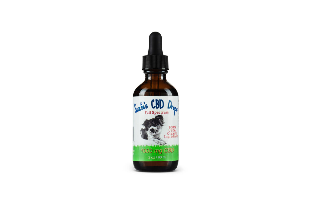 Suzie's Extra Strength Drops for Dogs 2 oz. Dropper (1000 mg )