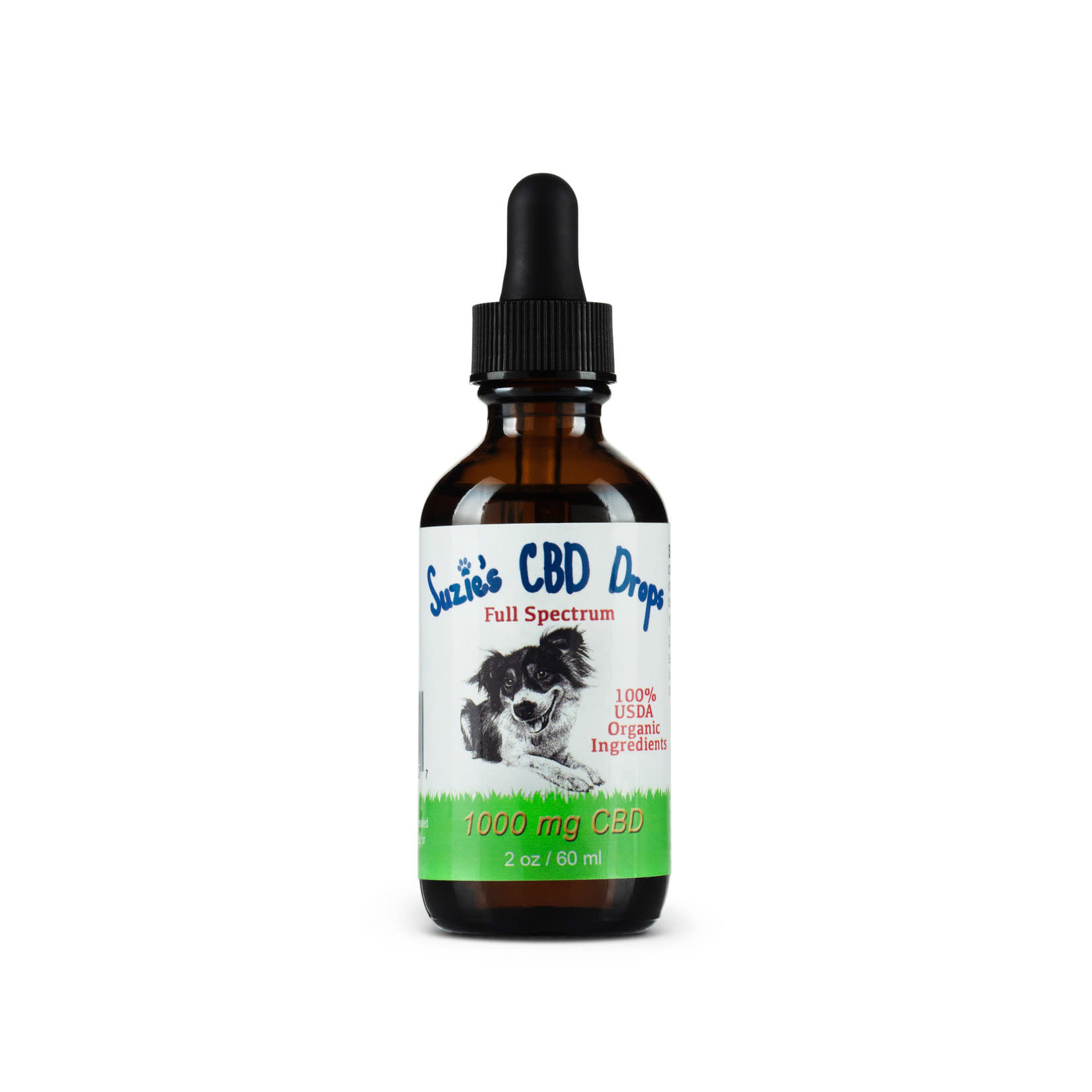 Suzie's Extra Strength Drops for Dogs 2 oz. Dropper (1000 mg )