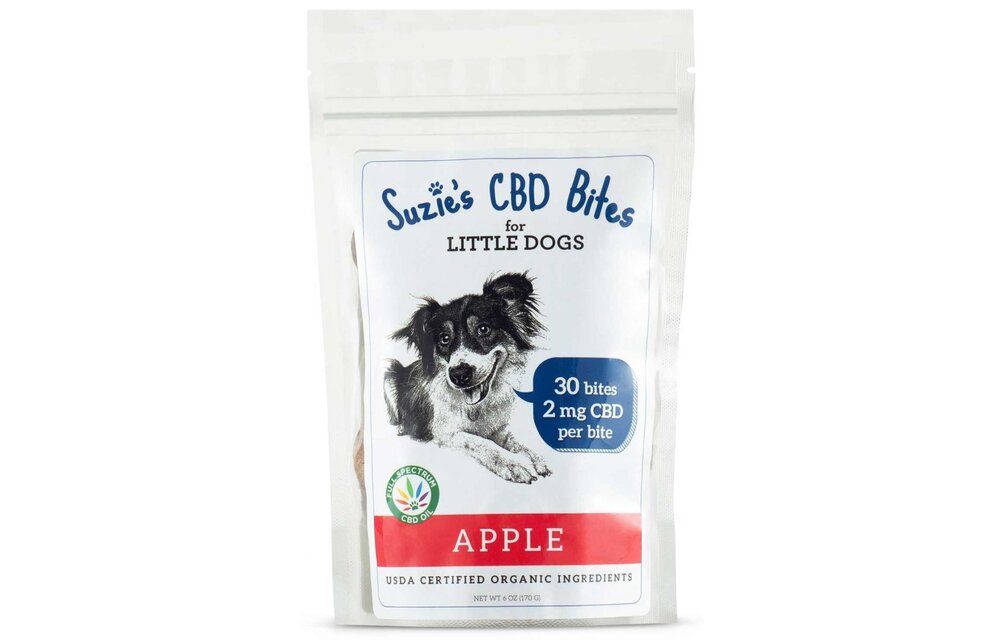 Suzie's Bites For small Dogs Apple Flavor 6oz #1015