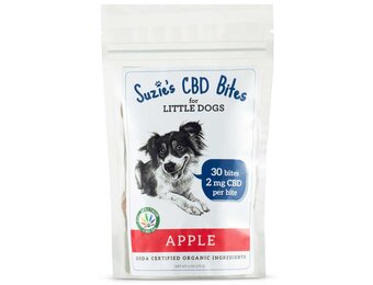 Suzie's Bites For small Dogs Apple Flavor 6oz #1015