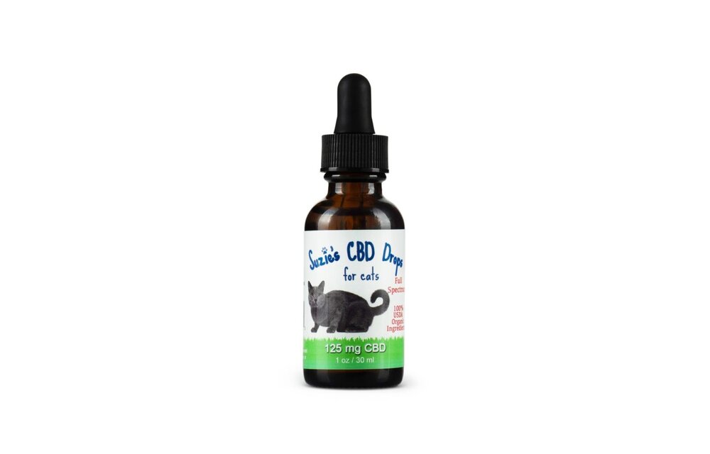 Suzie's Drops for Cats 125mg 1 oz