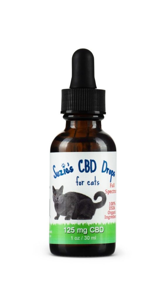 Suzie's Drops for Cats 125mg 1 oz