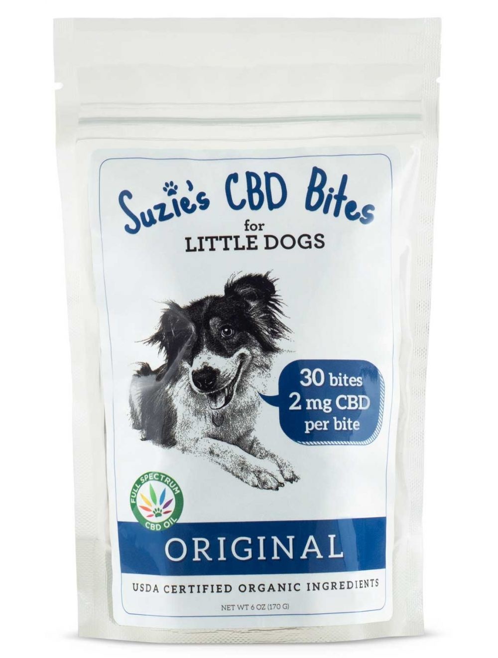 Suzie's Bites for Small Dogs, Original 6 oz #1016