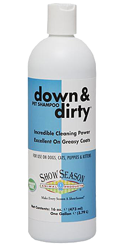 ShowSeason Down & Dirty Pet Shampoo 16fl oz
