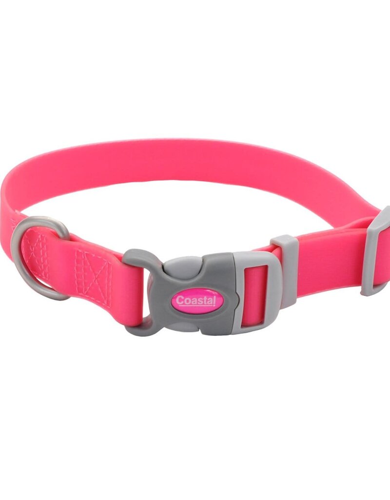 Coastal Pet Coastal Pro Adjustable Waterproof Collar Fuscia Medium