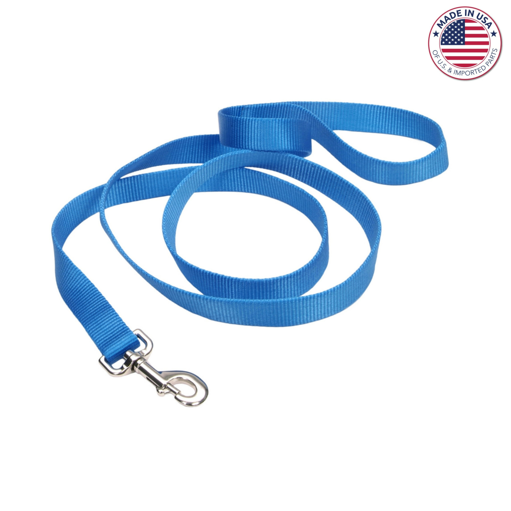 Coastal Single Ply Nylon Leash Blue Lagoon 6Ft  00306