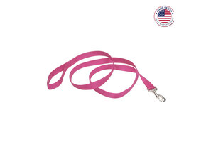 Coastal Single-Ply Nylon Leash Pink  6Ft 00306