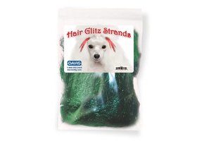 Davis Hair Glitz Strands Green