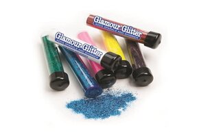 Davis Glamour Glitter Red .50 oz