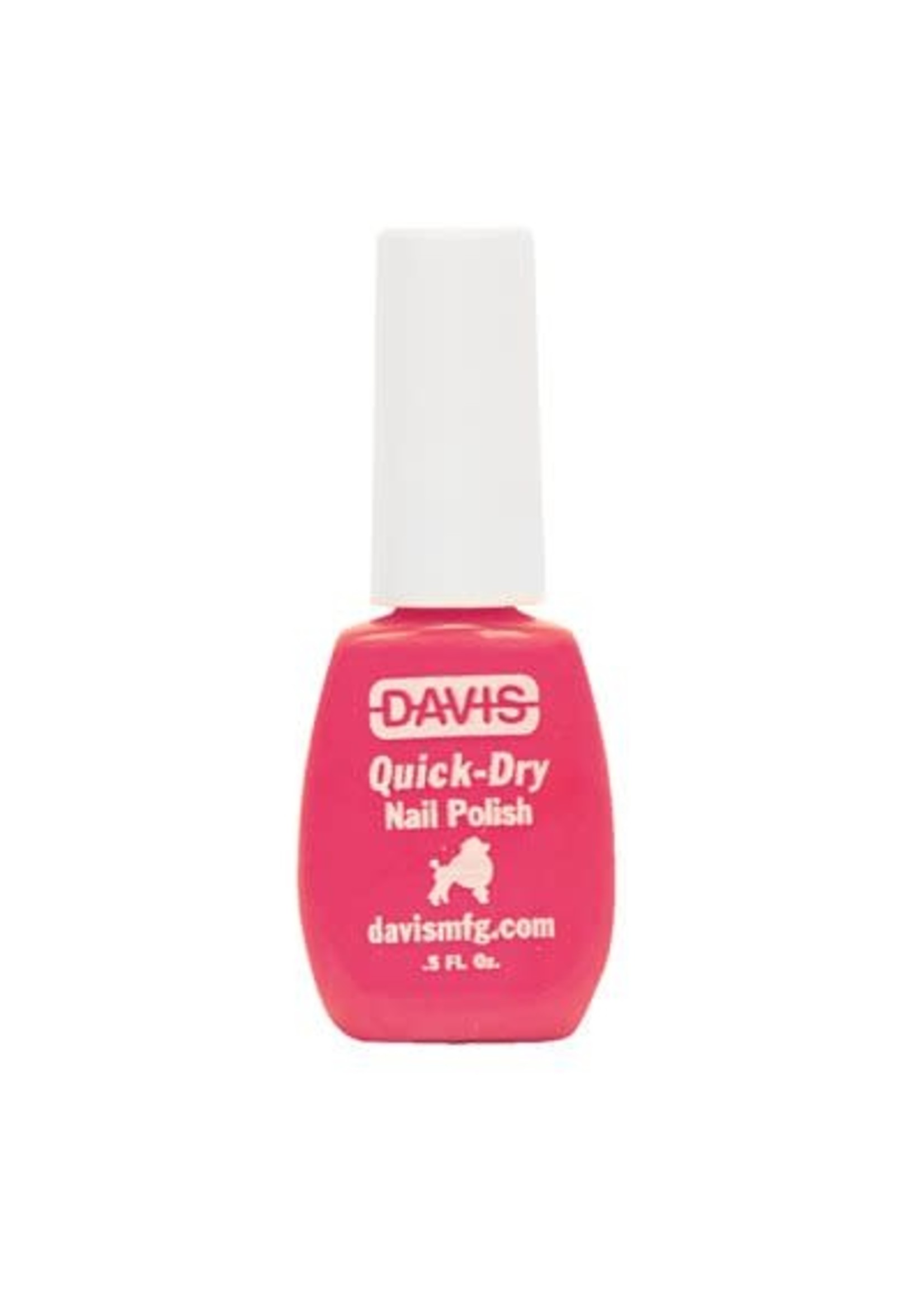 Davis Quick-Dry Nail Polish Hot Pink .5fl oz