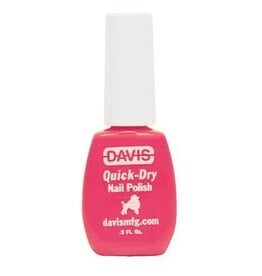 Davis Davis Quick-Dry Nail Polish Hot Pink .5fl oz