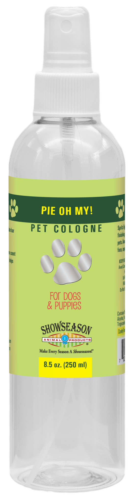 Showseason Pie Oh My Pet Cologne 8 oz ( Sweet caramel and apples )