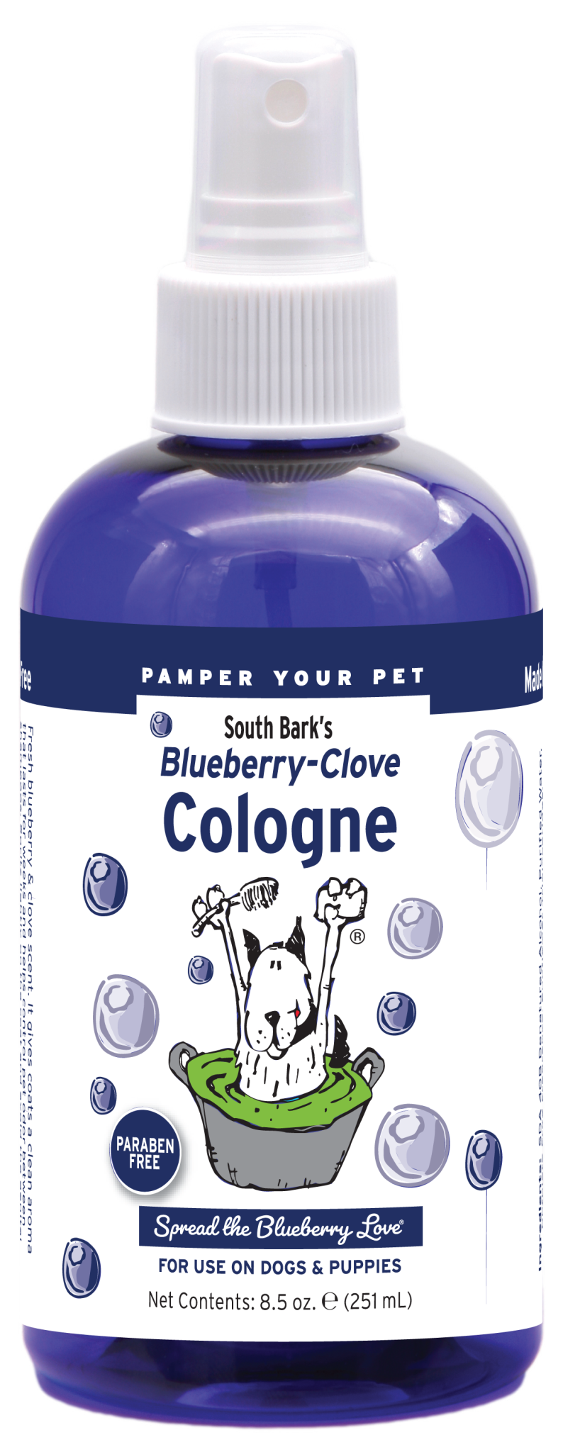 ShowSeason South Bark's Blueberry Cologne 8.5fl oz