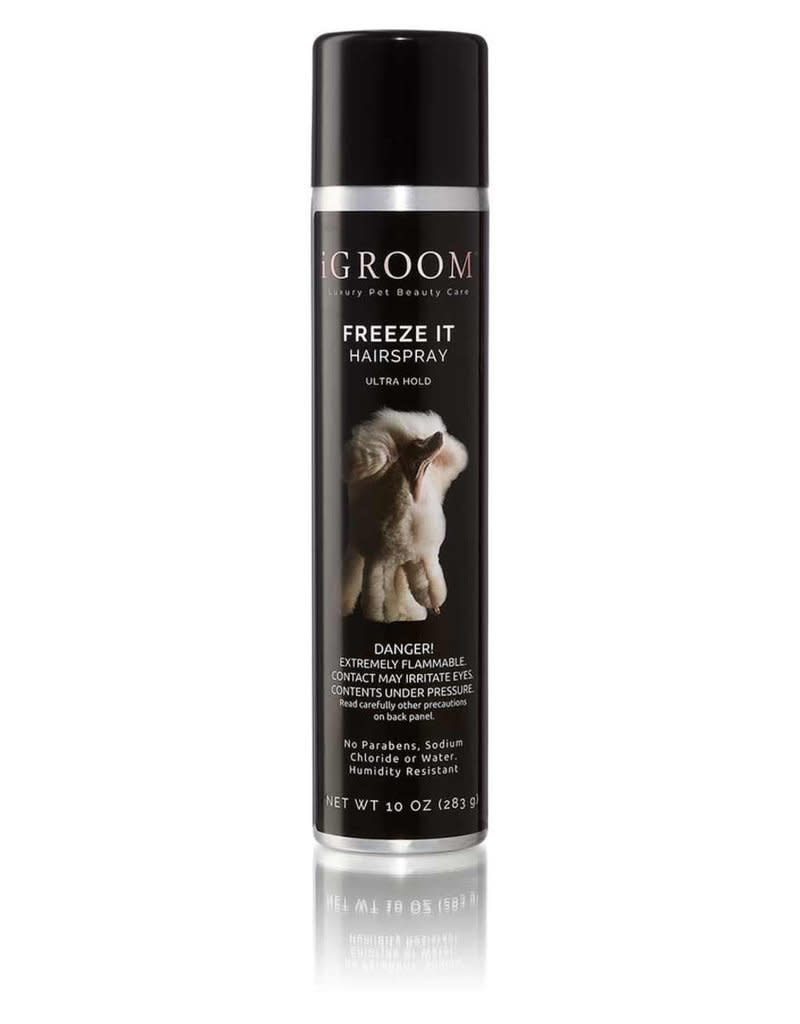 iGroom Freeze It Ultra Hold Aerosol Spray 10 oz