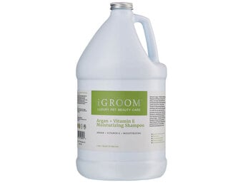 iGroom Argan+Vitamin E Moisturizing Shampoo Gallon