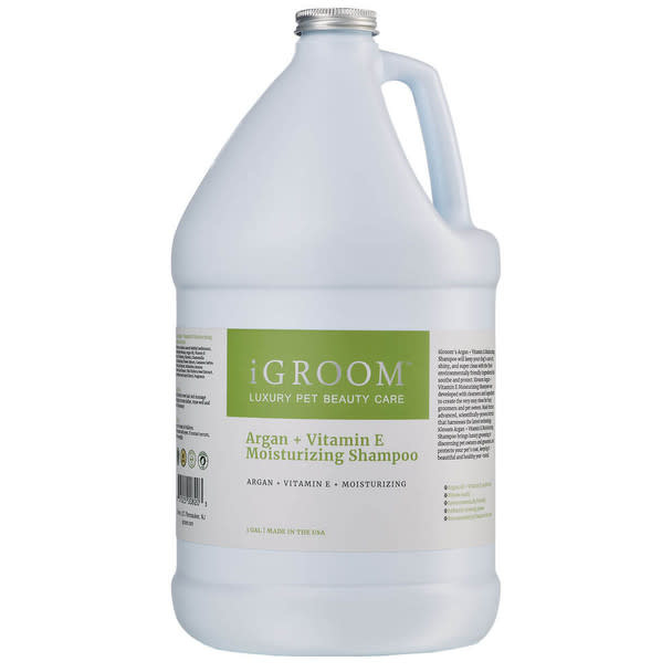 iGroom Argan+Vitamin E Moisturizing Shampoo Gallon