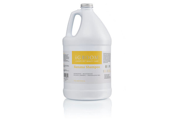 iGroom Banana Shampoo - Nourishing & Moisturizing Gallon