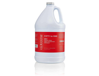 iGroom FIFTY to ONE 50:1 Gentle Clean High Concentrate Shampoo Gallon