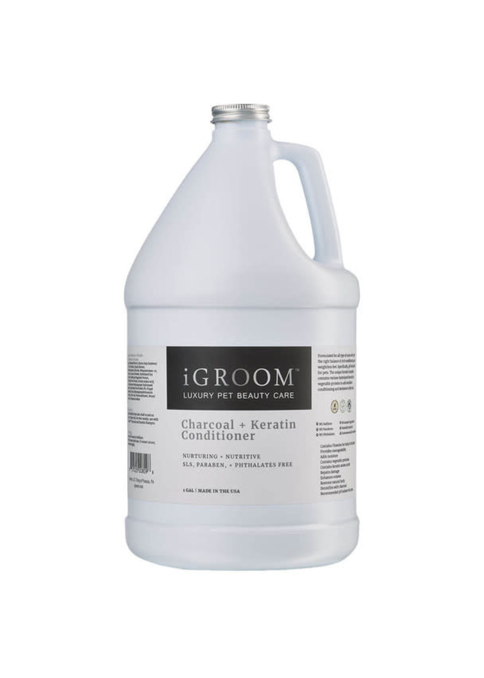 Igroom iGroom Charcoal + Keratin Conditioner Gallon
